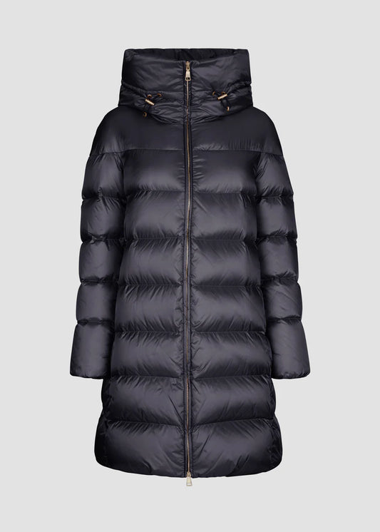 HOODED DOWN COAT