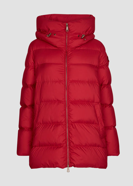 HOODED DOWN JACKET