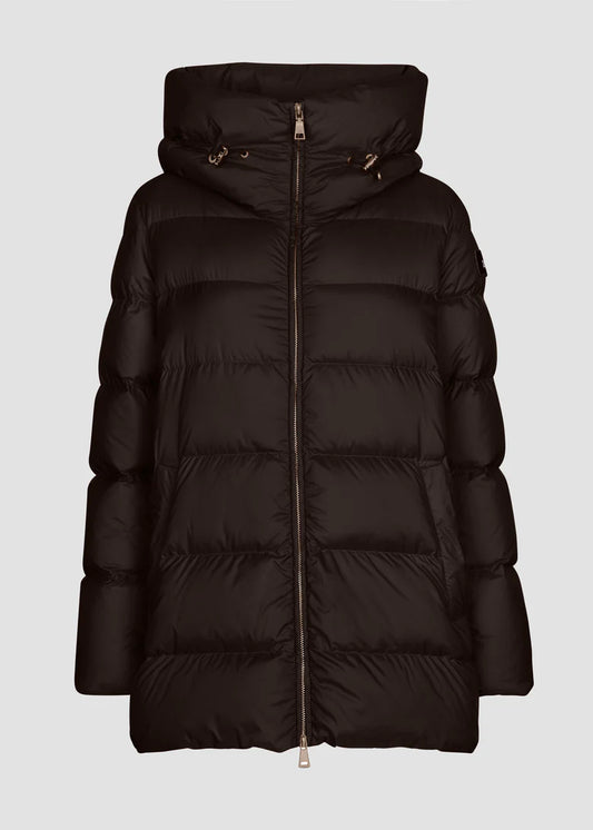 HOODED DOWN JACKET