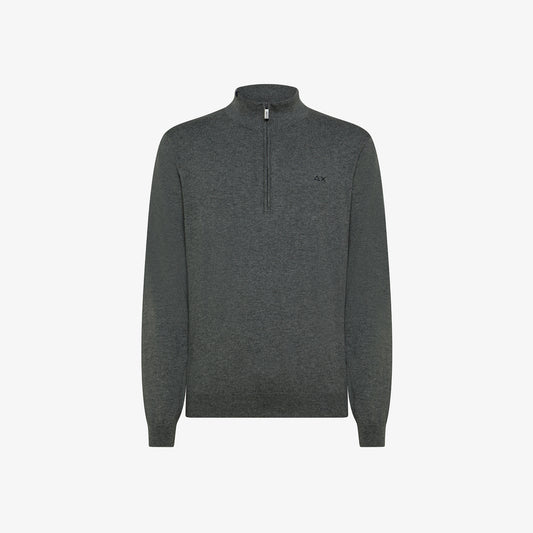 HALF ZIP SOLID